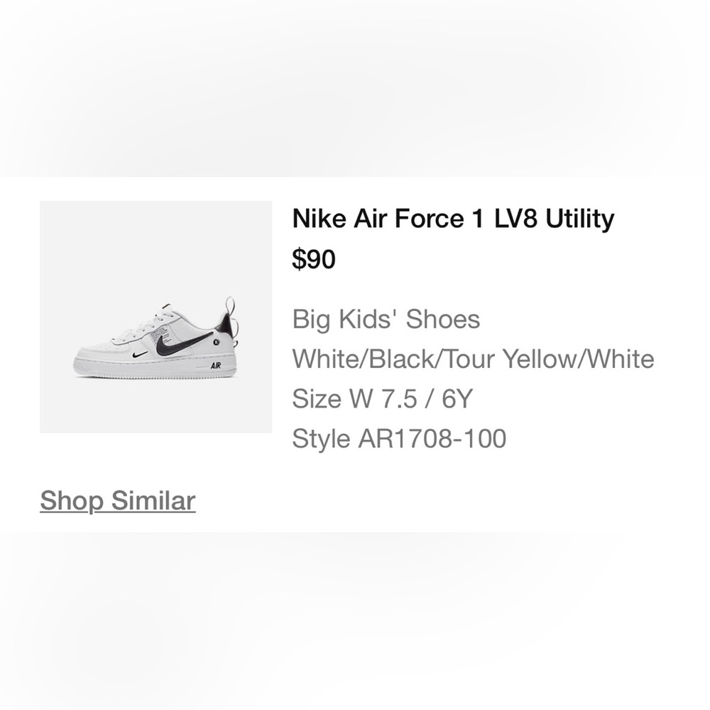 Nike air force LV8 Utility